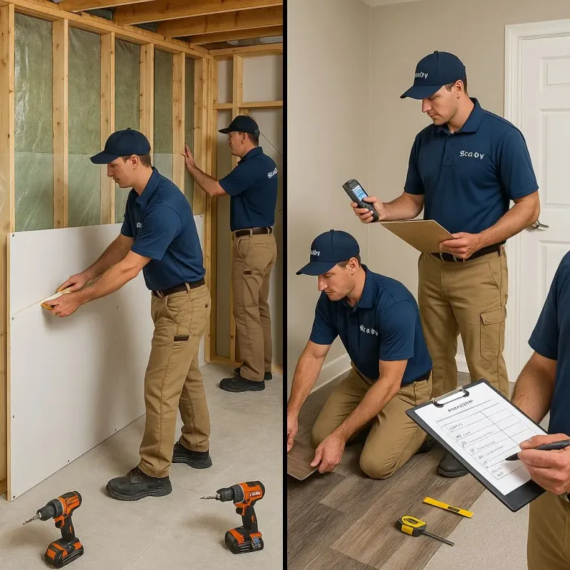 Repairs and Reconstruction process in Atkins, IA